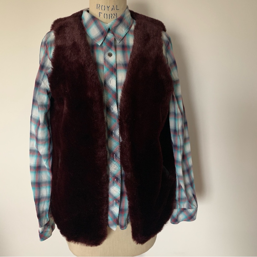 Buffalo David Bitton Faux Fur Vest